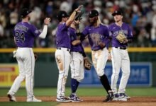 colorado rockies vs oakland athletics match player stats