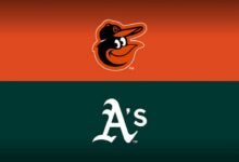 oakland athletics vs baltimore orioles match player stats