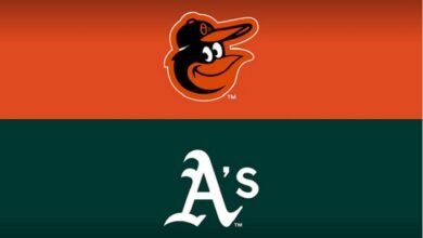 oakland athletics vs baltimore orioles match player stats