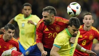 Spain National Football Team VS Brazil National Football Team Lineups